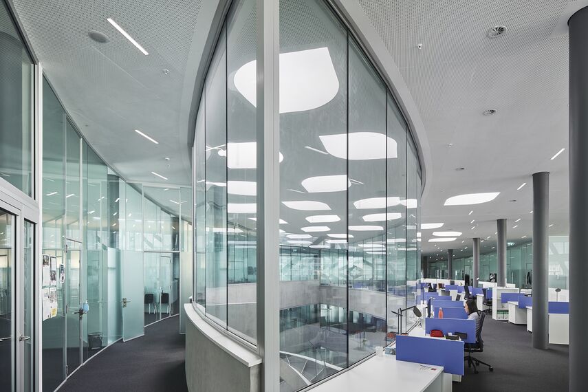 fuego light Doors and fuego light Windows - Maison de la Paix, Geneva located in Geneva, Switzerland