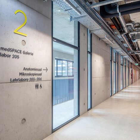 presto 50 Windows and fuego light Doors - Medical faculty, Linz located in Linz, Austria