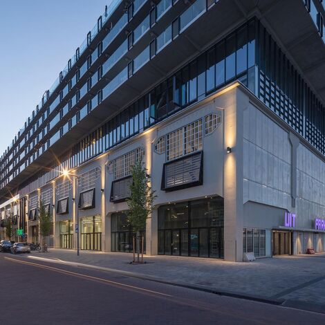 presto 50 Doors, presto 50 Windows, unico xs Windows and thermfix vario Curtain Walls - Fenix I, Rotterdam located in Rotterdam, The Netherlands