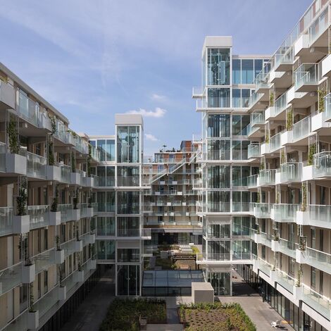 presto 50 Doors, presto 50 Windows, unico xs Windows and thermfix vario Curtain Walls - Fenix I, Rotterdam located in Rotterdam, The Netherlands