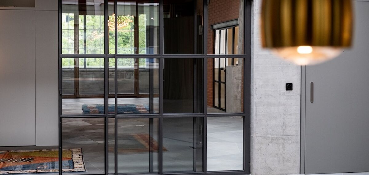 presto xs Doors - Residential loft in the former paper factory in Cham located in Cham, Switzerland